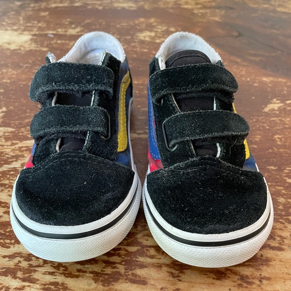 Size US 8.5 Toddler Multicolor Vans - Picture 2 of 3
